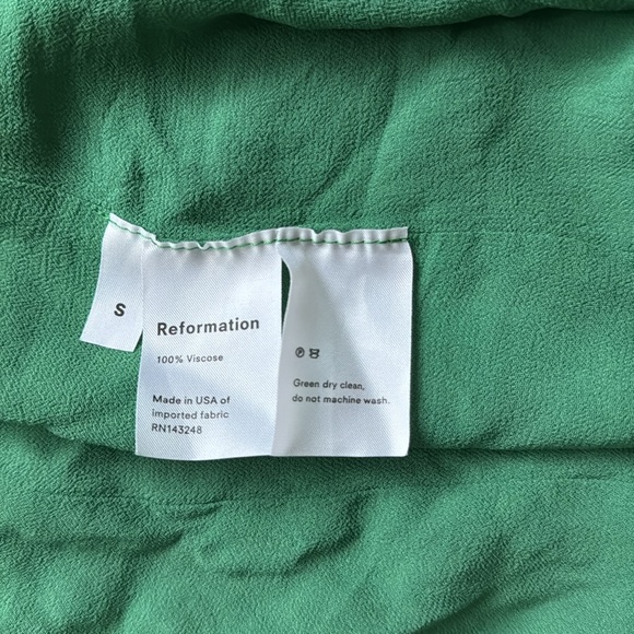 Reformation wrap dress/top size small - Picture 4 of 6